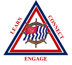 graphic of USPS Learn - Connect - Engage triangle
