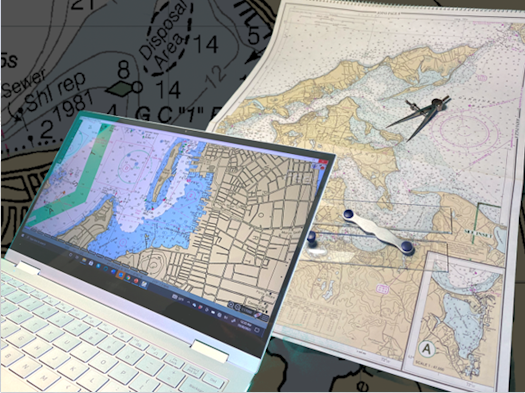 Image of course plotting materials