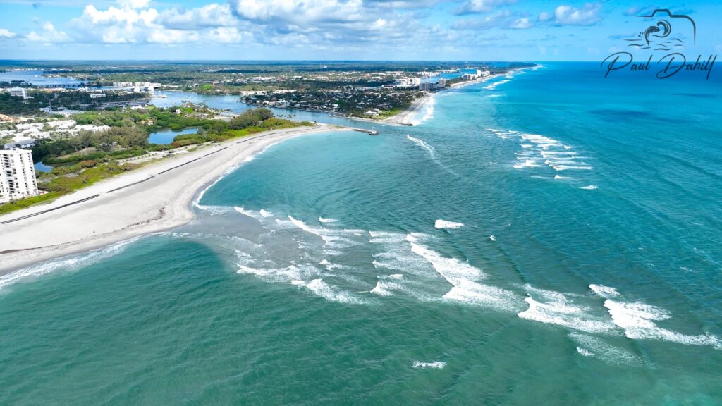 Sandbars at Jupiter Inlet
